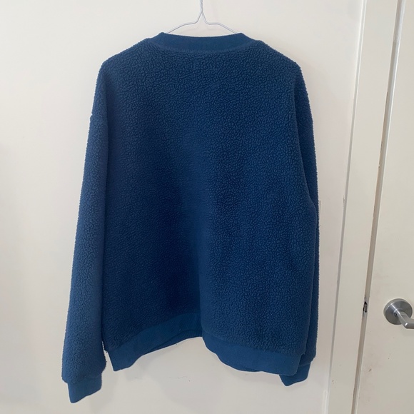 Topman Cold Weather Equipment Fluffy Fleece Crewneck - Picture 2 of 3